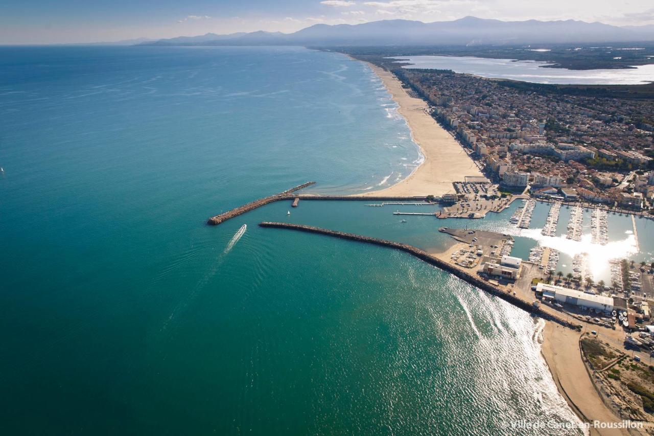"Chill" Magnifique Vue Sur La Mer Et Le Port Au Coeur De La Ville En Premiere Ligne Canet-en-Roussillon Eksteriør bilde